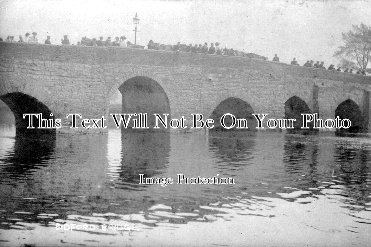 WA 293 - View Of The Bridge, Bidford-On-Avon, Warwickshire