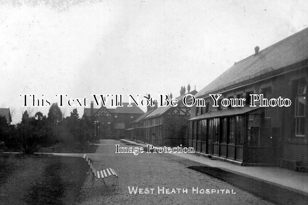 WA 299 - West Heath Hospital, West Midlands, Birmingham, Warwickshire c1916