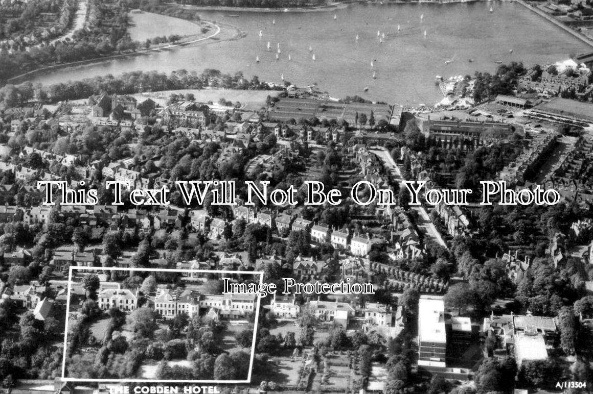 WA 308 - The Cobden Hotel Air Aerial View, Near Edgbaston, Birmingham, Warwickshire