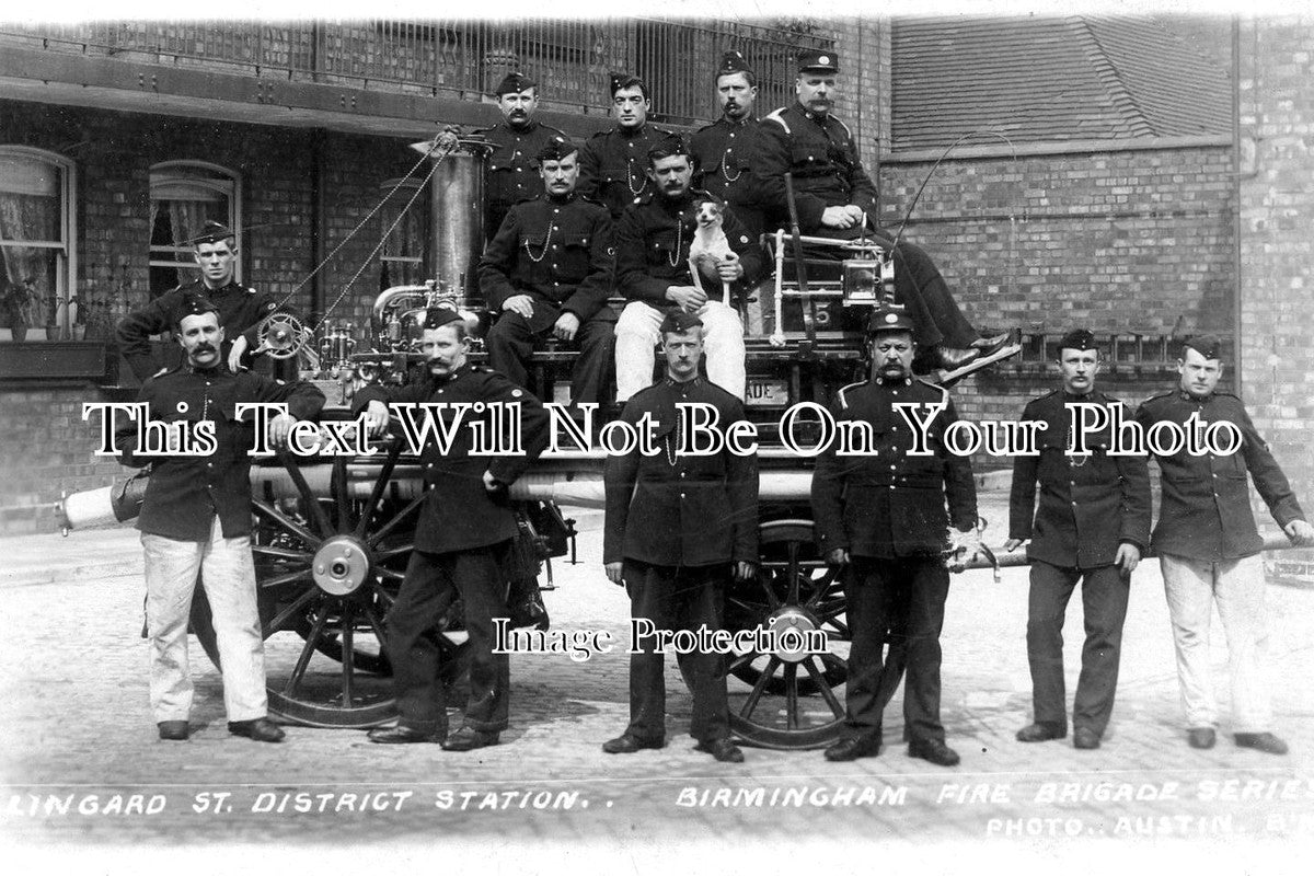WA 352 - Fire Brigade, Lingard Street, Birmingham, Warwickshire