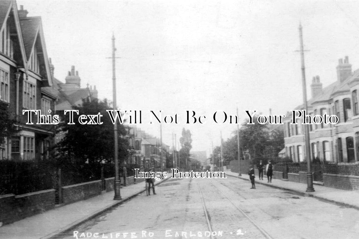 WA 390 - Radcliffe Road, Earlsdon, Coventry, Warwickshire c1915