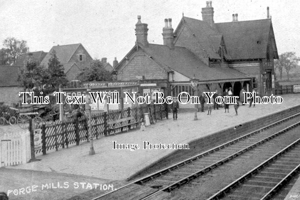 WA 391 - Forge Mills Railway Station, Coleshill, Warwickshire