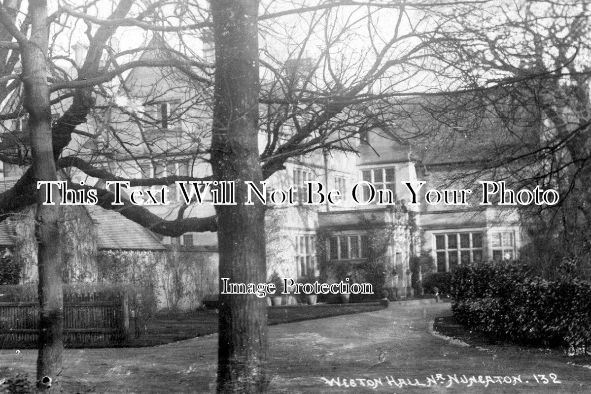 WA 419 - Weston Hall, Nuneaton, Warwickshire c1911