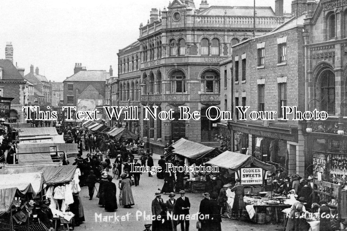 WA 493 - Market Place, Coventry Street, Nuneaton, Warwickshire