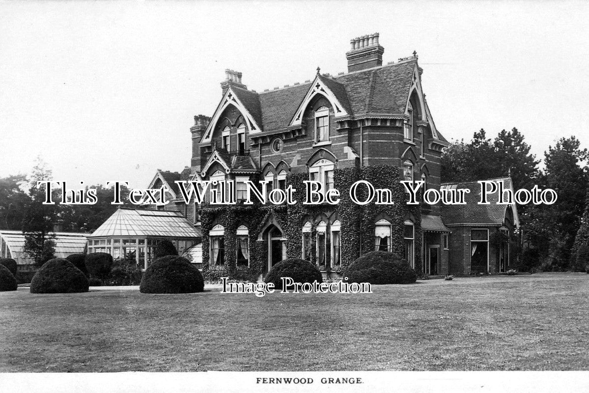 WA 546 - Fernwood Grange, Birmingham, Warwickshire c1920