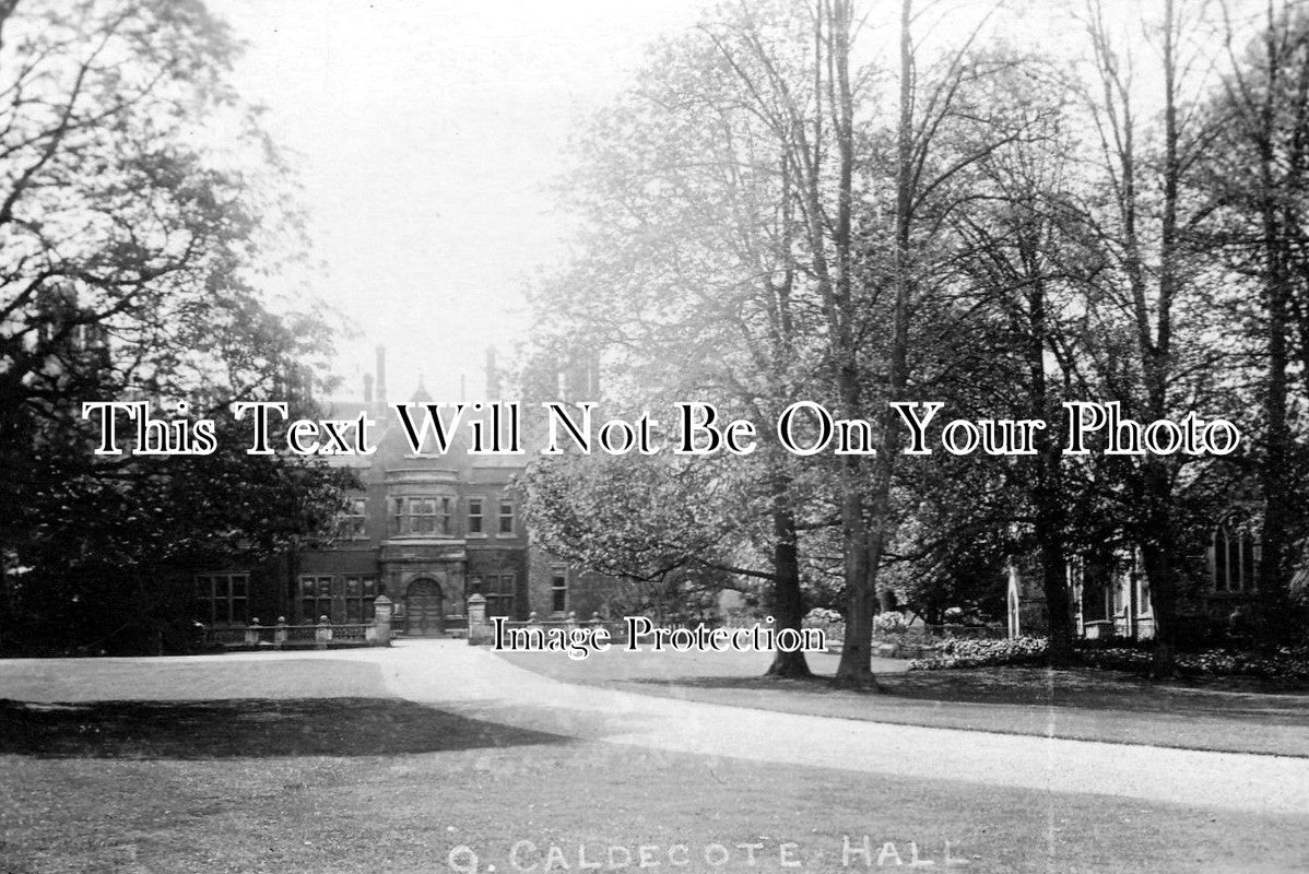 WA 578 - Caldecote Hall, Caldecote, Warwickshire c1920