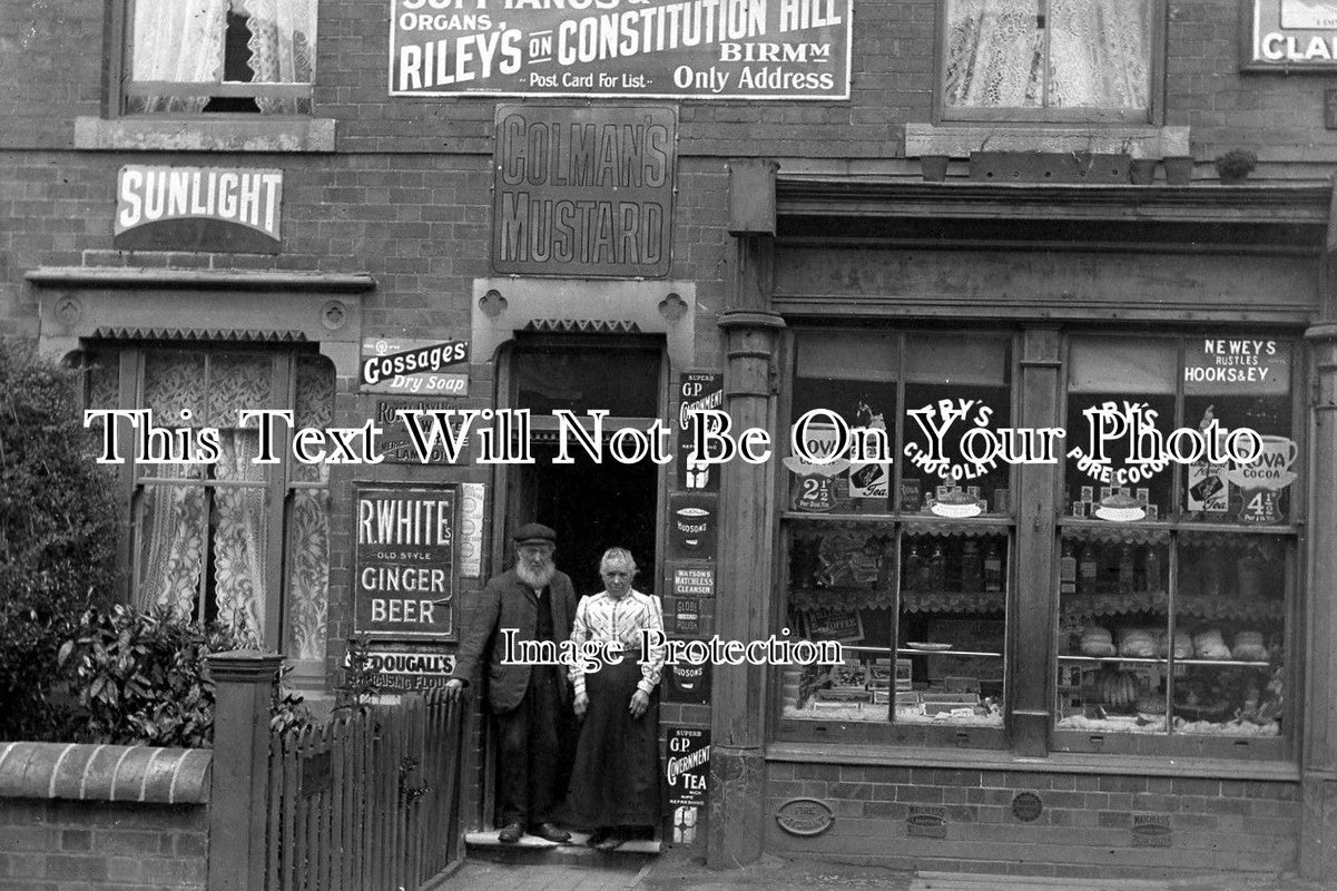 WA 606 - Shop Front, Constitution Hill, Birmingham, Warwickshire