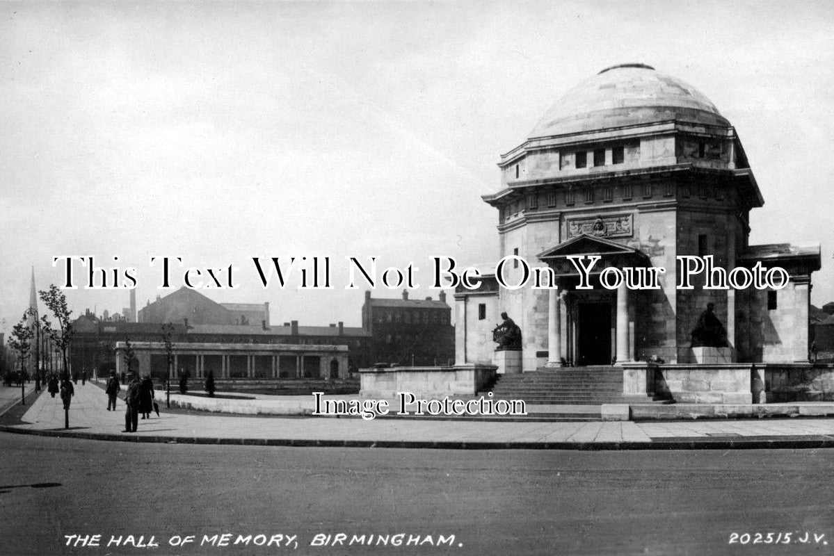 WA 715 - The Hall Of Memory, Birmingham, Warwickshire