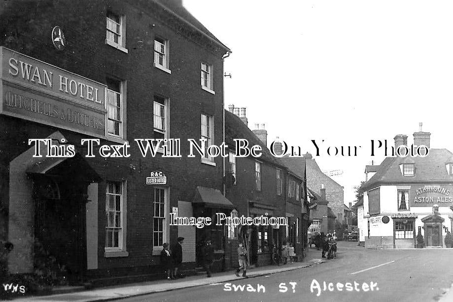 WA 721 - Swan Street, Alcester, Warwickshire c1920