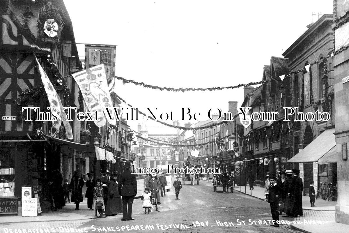 WA 737 - Shakespeare Festival, Stratford On Avon, Warwickshire 1907