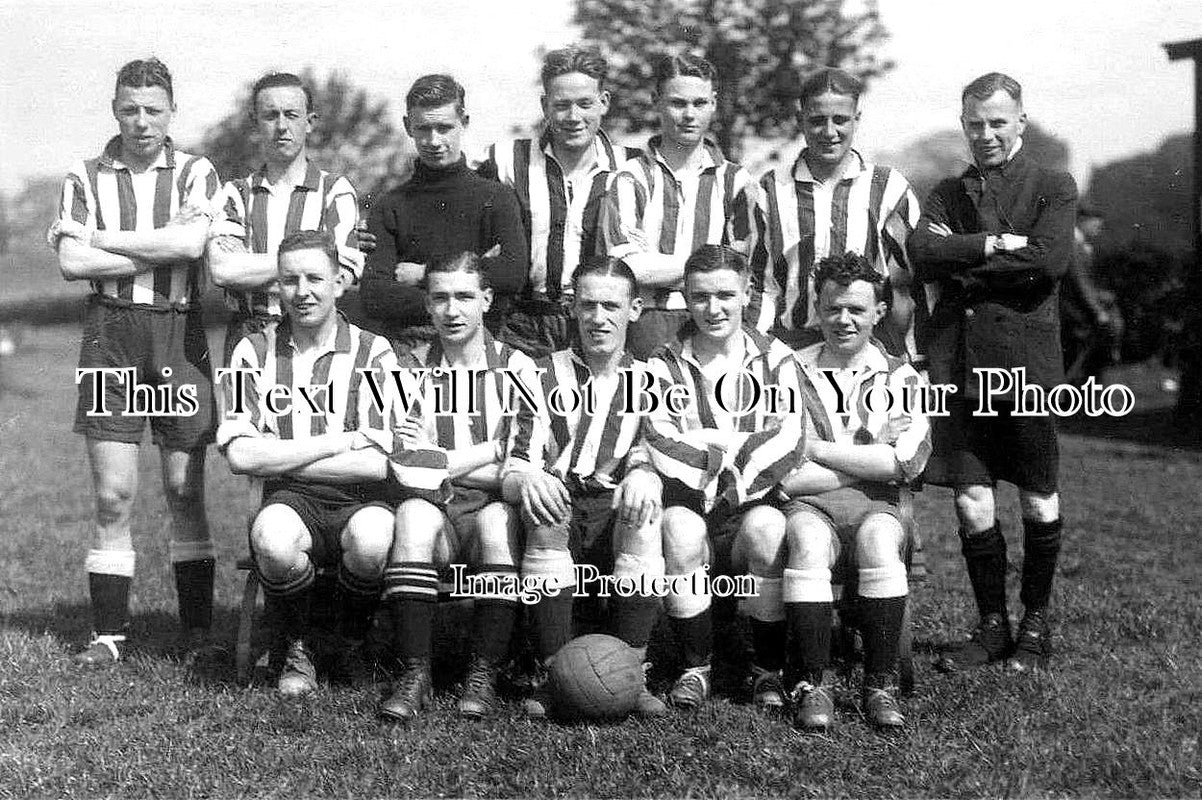 WA 753 - Graveley Hill Football Club, Warwickshire 1933-34