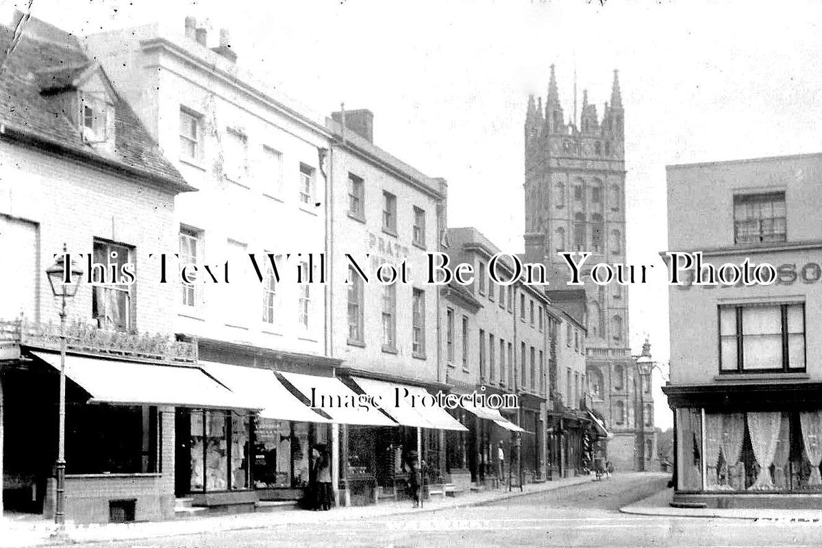 WA 769 - The Old Square, Warwick, Warwickshire c1907