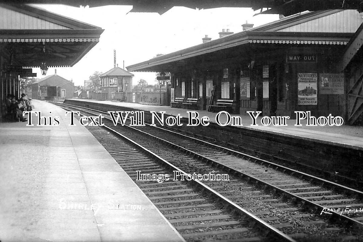 WA 815 - Shirley Railway Station, Warwickshire