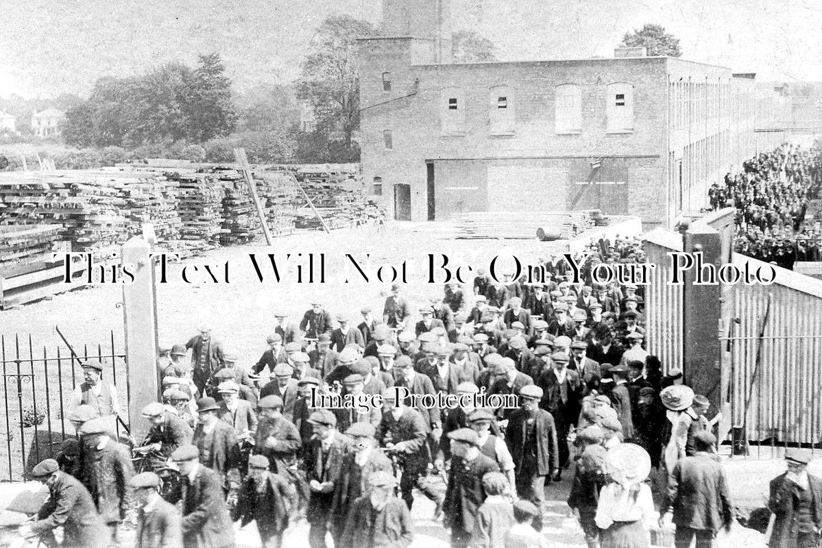 WA 882 - Humber Factory, Coventry, Warwickshire c1910