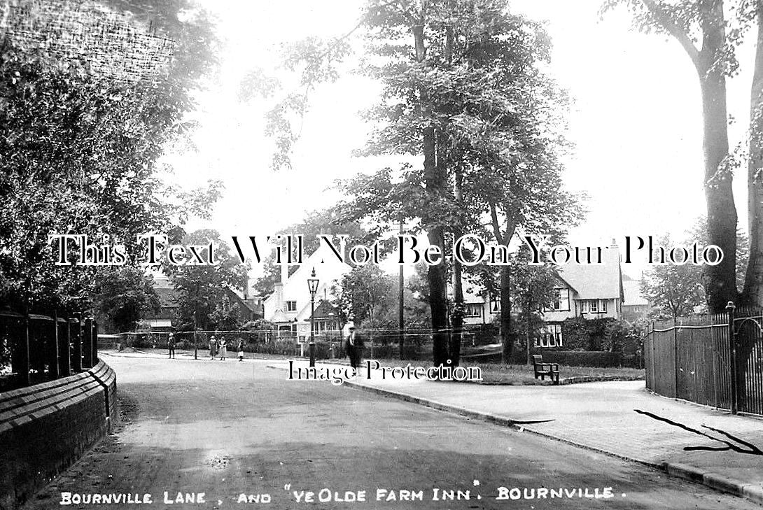 WA 913 - Bournville Lane, Birmingham, Warwickshire c1930