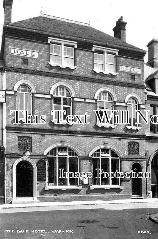 WA 922 - The Dale Hotel, Warwick, Warwickshire c1920
