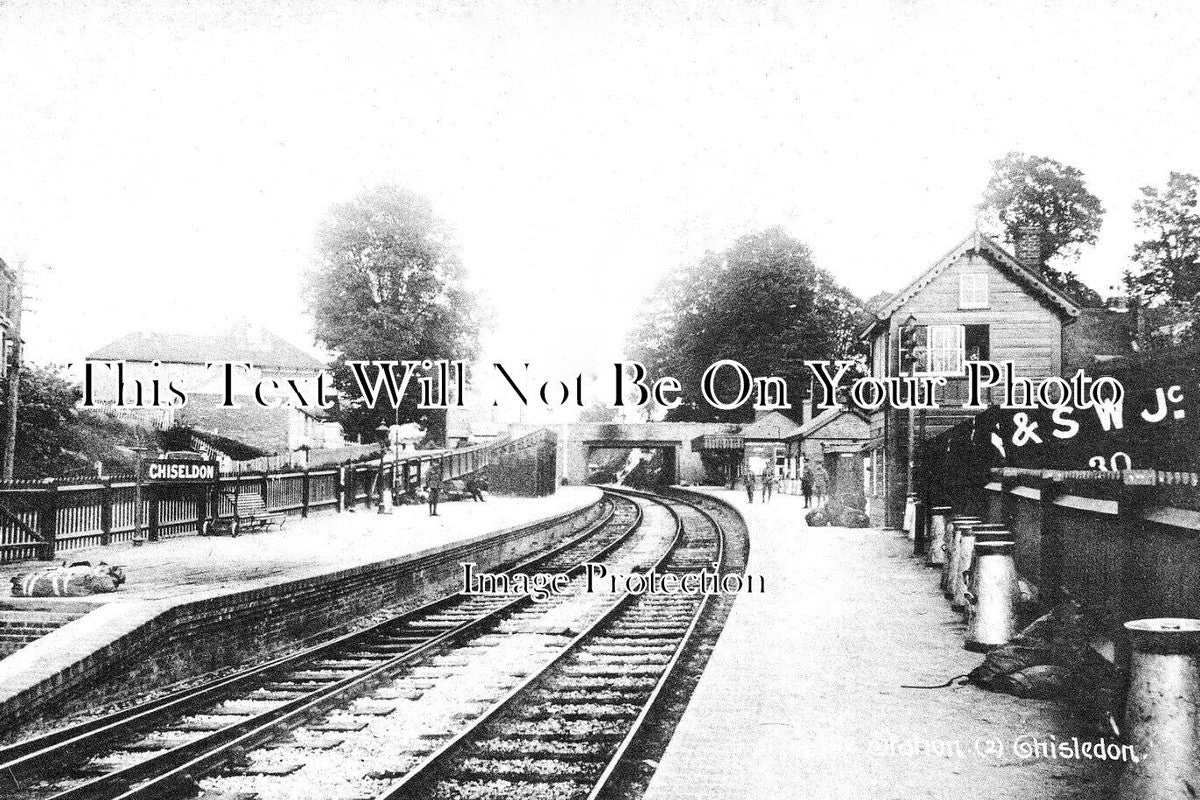 WI 1037 - Chisledon Railway Station, Wiltshire