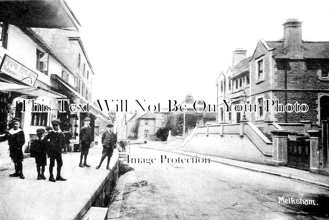 WI 1040 - Melksham High Street, Wiltshire