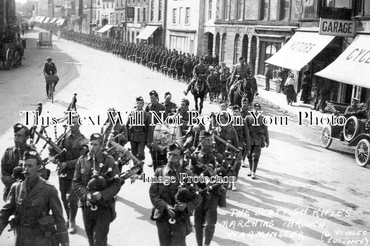 WI 1124 - The Scottish Rifles, Warminster, Wiltshire