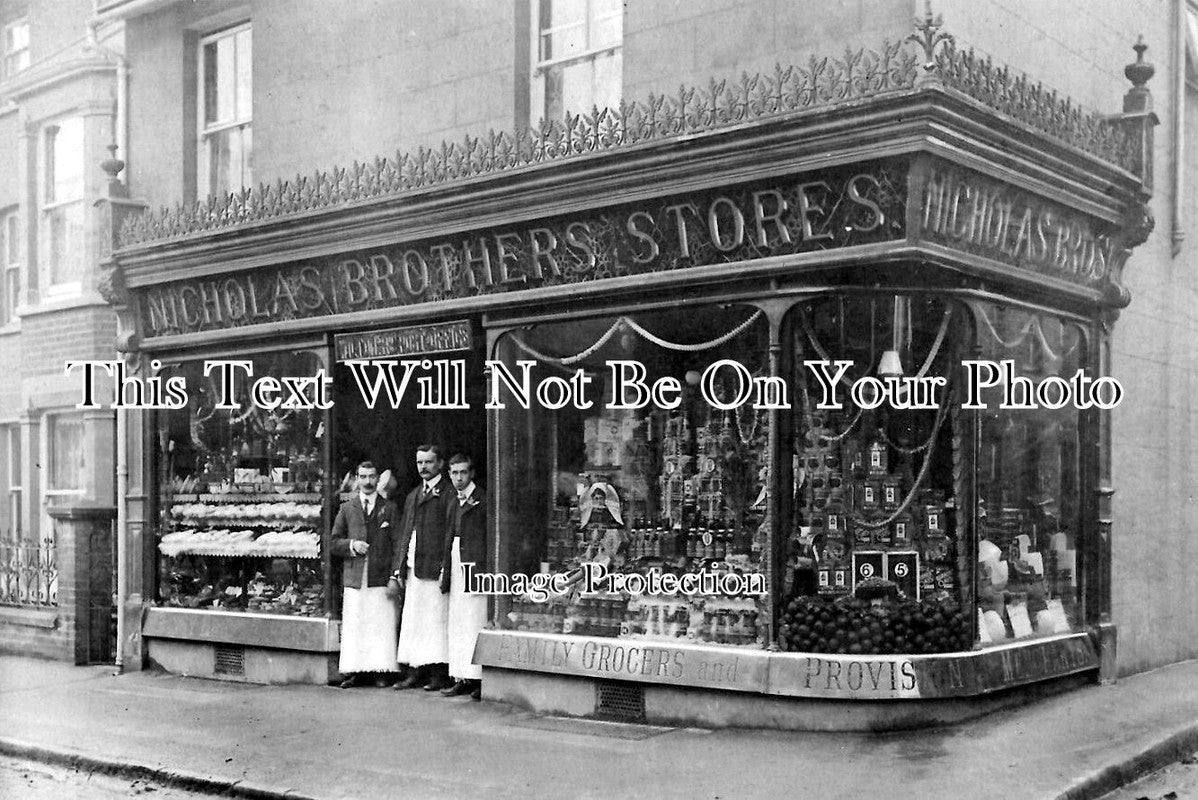 WI 1158 - Nicholas Brothers Shop Front, Salisbury, Wiltshire