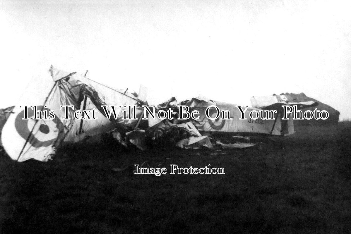 WI 1186 - RAF Avro Aeroplane Crash, Netheravon, Wiltshire
