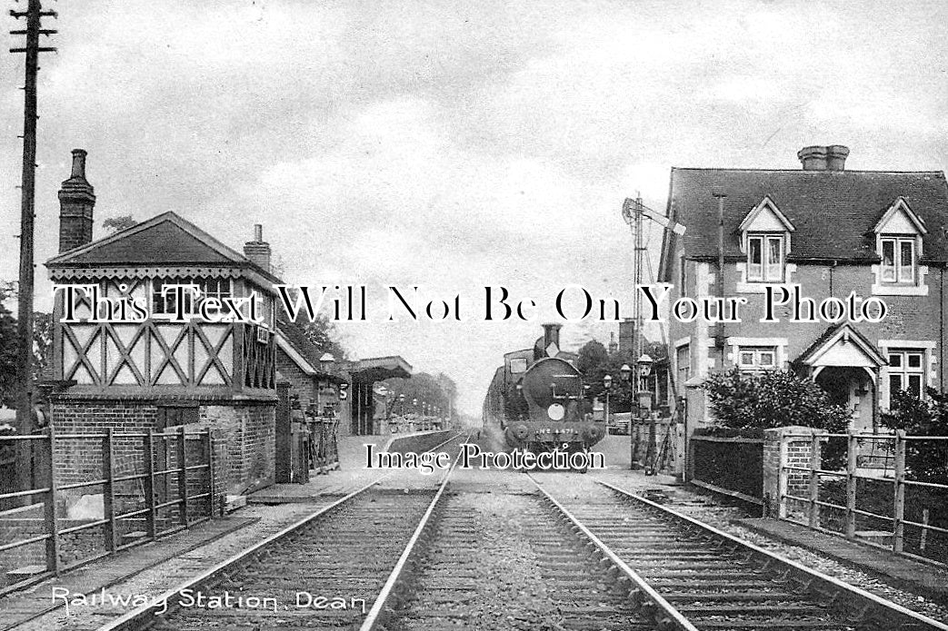 WI 1243 - Dean Railway Station, Wiltshire