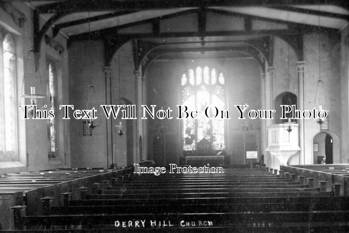 WI 1257 - Derry Hill Church, Wiltshire