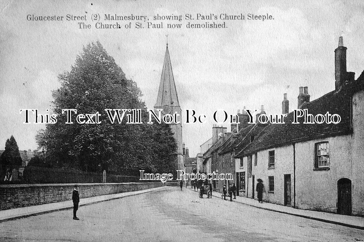 WI 131 - Gloucester Street, Malmesbury, Wiltshire c1916