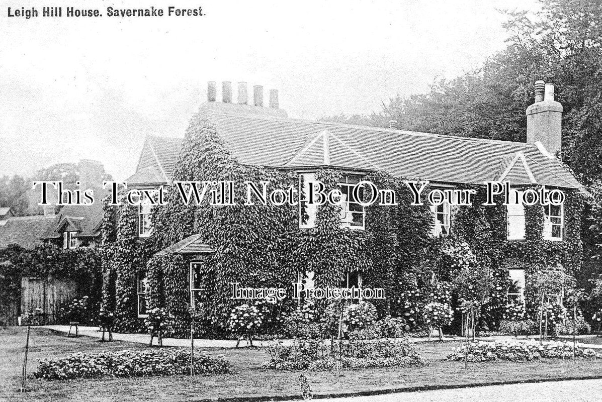 WI 1310 - Leigh Hill House, Savernake Forest, Wiltshire c1913
