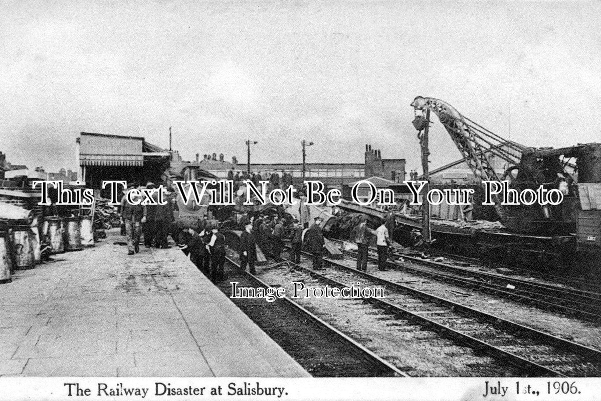 WI 133 - The Railway Disaster At Salisbury, Wiltshire 1906