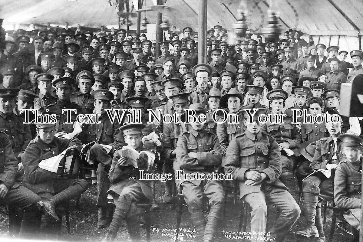 WI 1355 - Somerset Light Infantry, YMCA, Windmill Hill, Wiltshire 1909