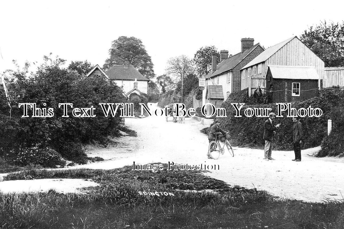 WI 1379 - The Old White Horse Inn Pub, Edington, Wiltshire
