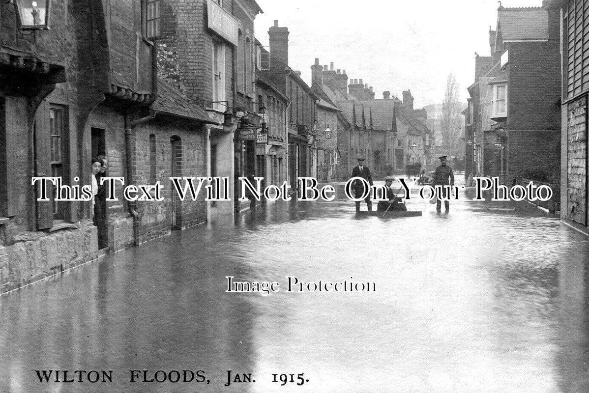 WI 1397 - Wilton Floods, Wiltshire 1915