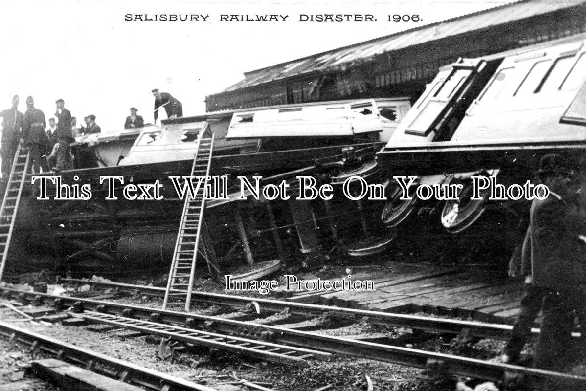 WI 1403 - Salisbury Railway Disaster, Wiltshire 1906