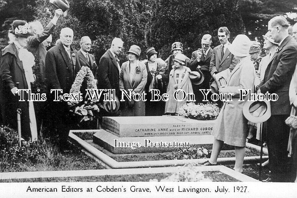 WI 1476 - Cobdens Grave, West Lavington, Wiltshire 1927