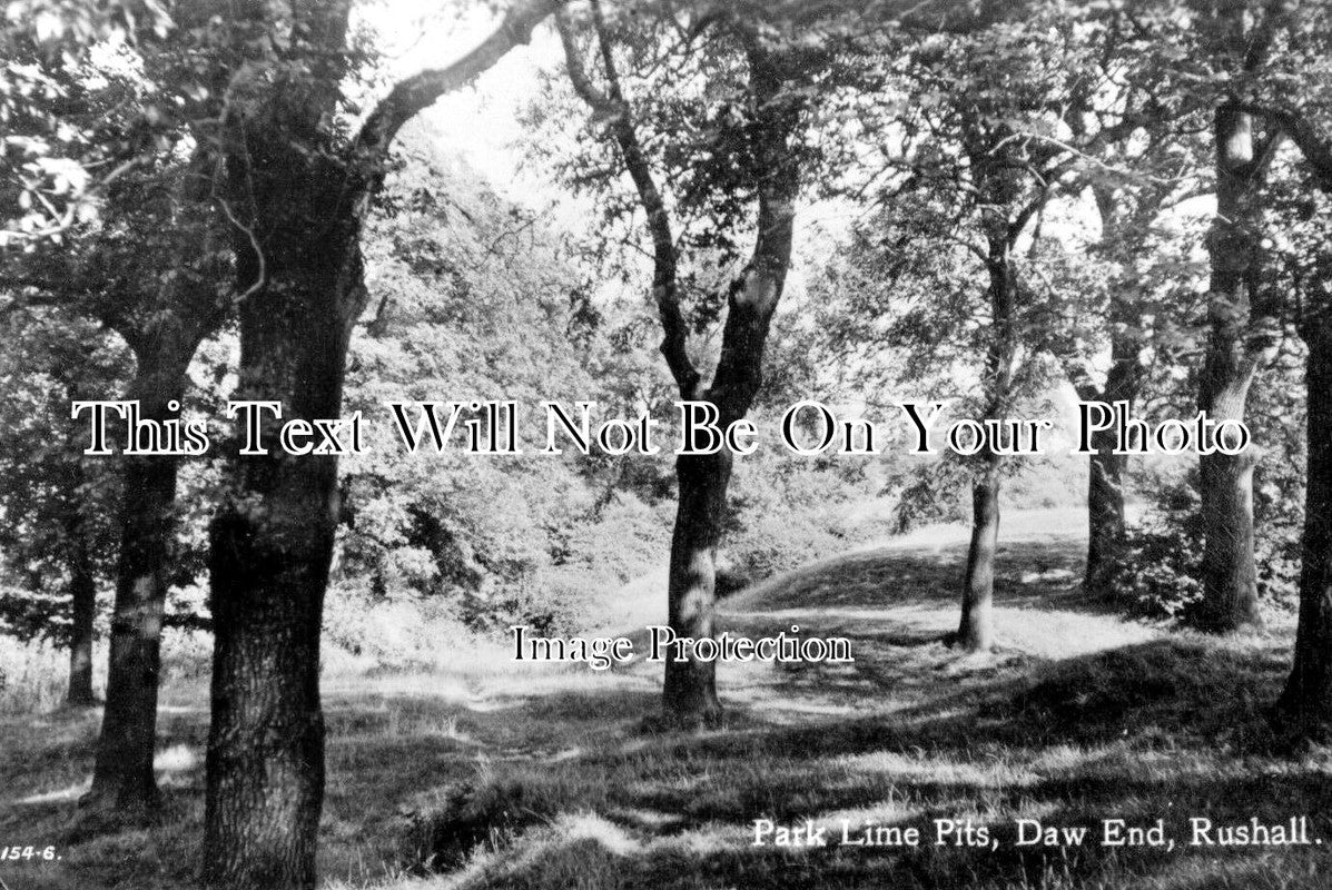 WI 1514 - Park Lime Pits, Daw End, Rushall, Wiltshire c1928
