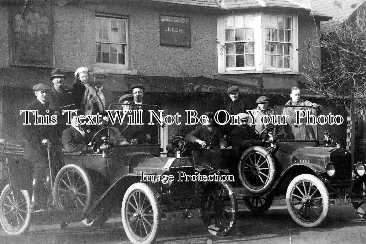 WI 1534 - Plume Of Feathers Pub, Shrewton, Wiltshire c1917