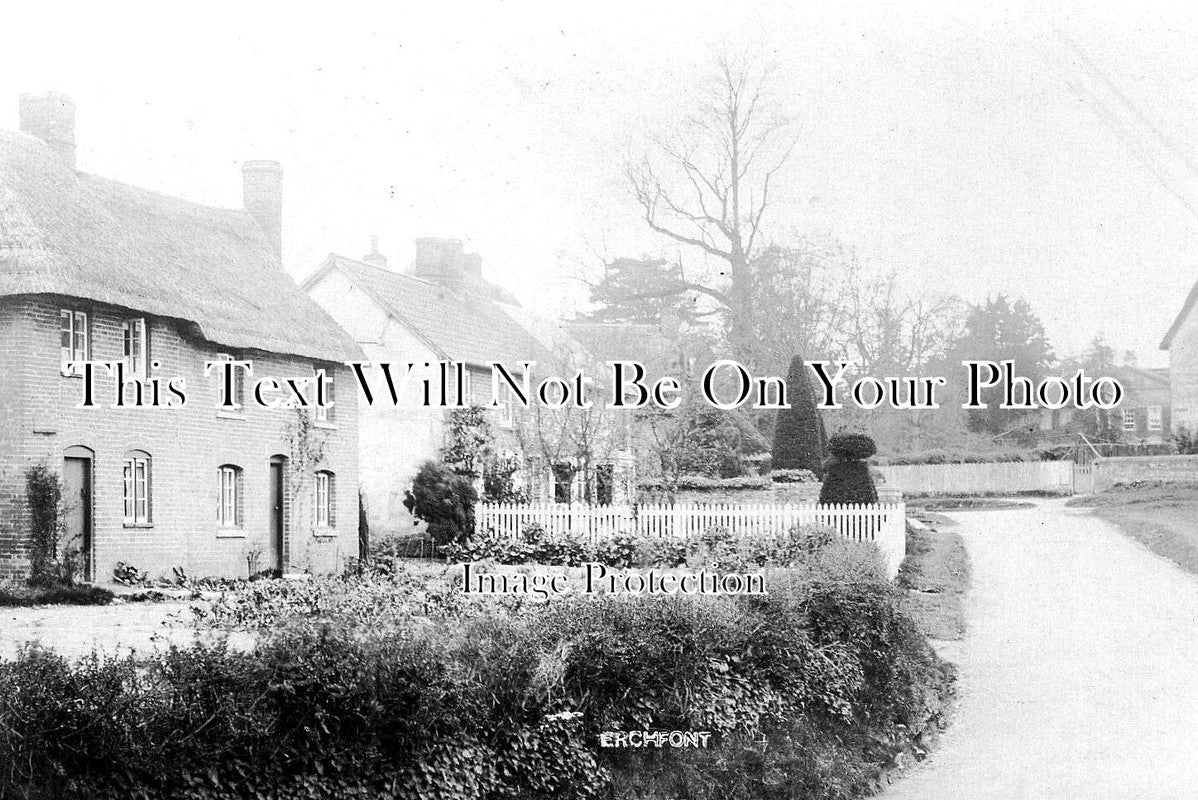 WI 1537 - Erchfont, Urchfont, Wiltshire c1908