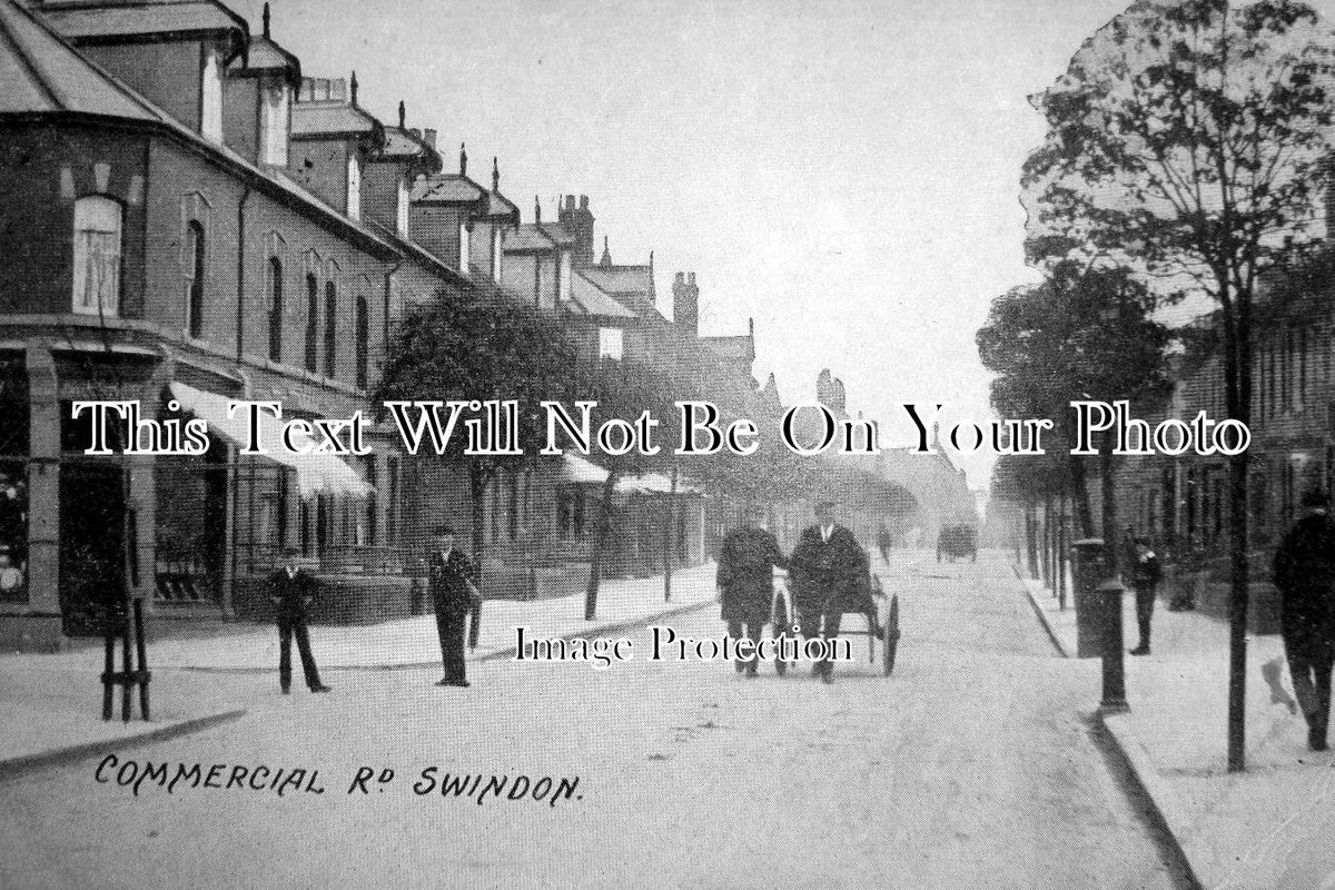 WI 159 - Commercial Road, Swindon, Wiltshire c1906