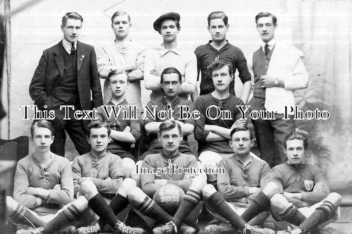 WI 1612 - SBFC Swindon Football Club Team, Wiltshire 1916-17