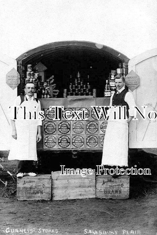 WI 1651 - Gurneys Stores, Salisbury Plain, Wiltshire c1905