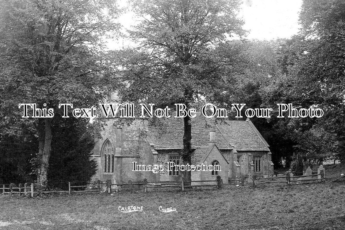 WI 1677 - Calstone Church, Wiltshire c1911