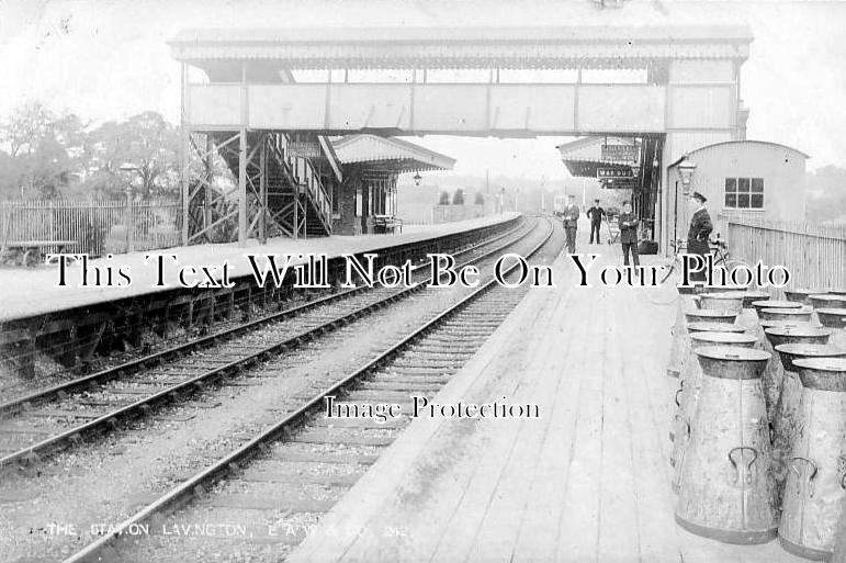 WI 176 - Lavington Railway Station GWR, Wiltshire c1908