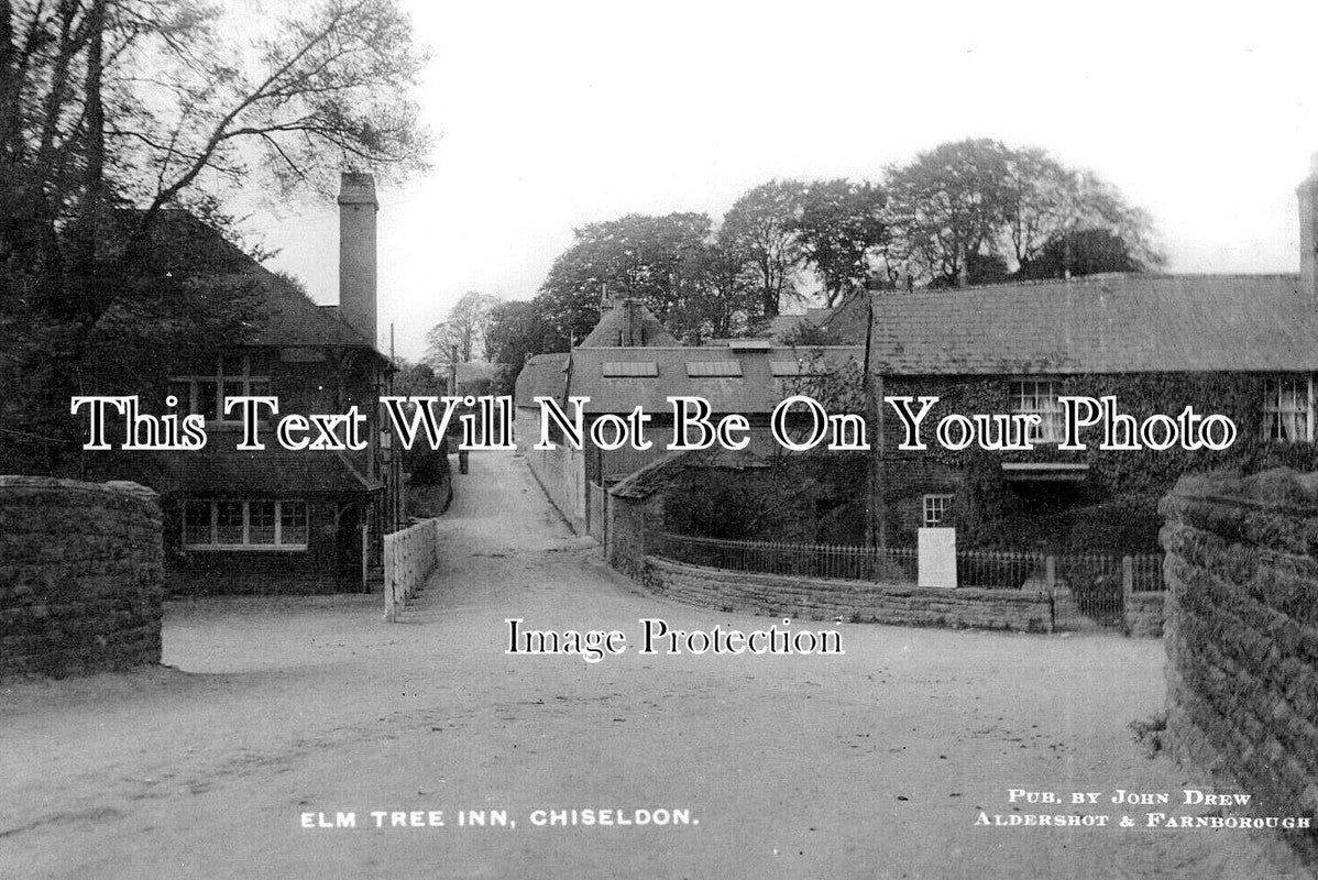WI 1789 - The Elm Tree Inn Pub, Chiseldon, Wiltshire c1915