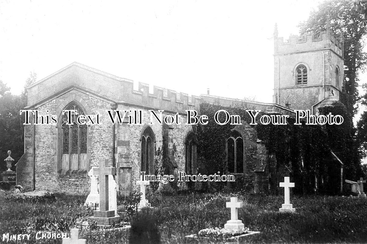 WI 1795 - Minety Church, Wiltshire c1912