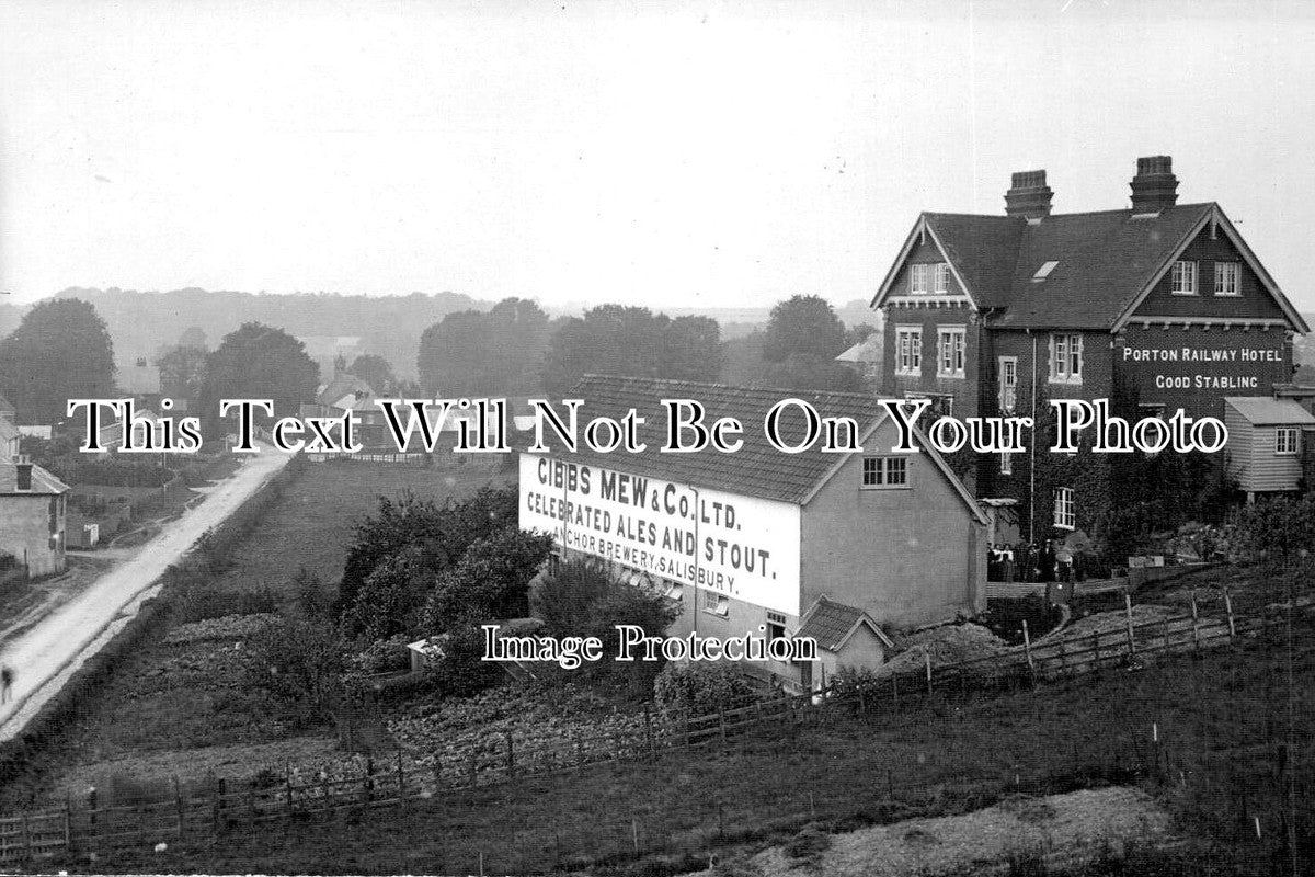 WI 1825 - Porton Railway Hotel & Gibbs Mew, Wiltshire – JB Archive