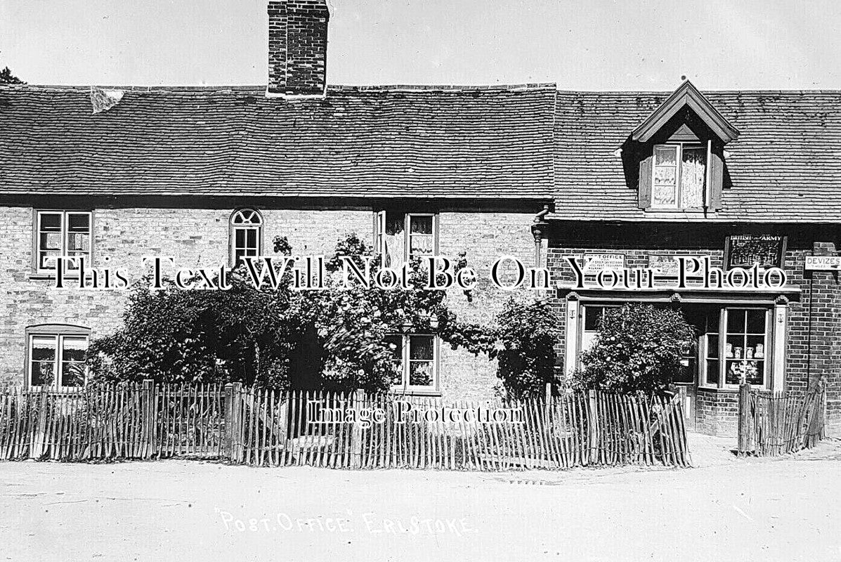 WI 1853 - Erlestoke Post Office, Wiltshire c1915