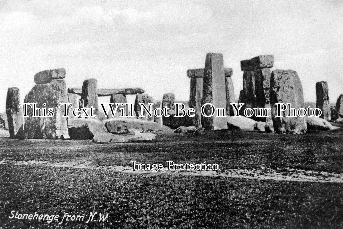 WI 193 - Stonehenge From N.W, Wiltshire c1914