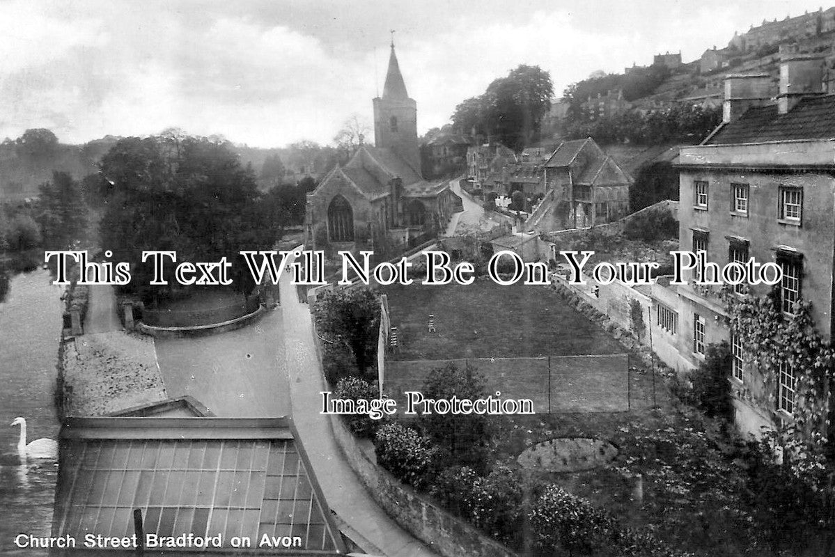 WI 198 - Church Street, Bradford On Avon, Wiltshire c1931