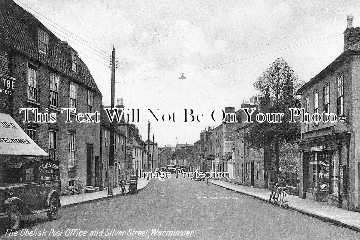 WI 201 - Obelisk Post Office & Silver Street, Warminster, Wiltshire